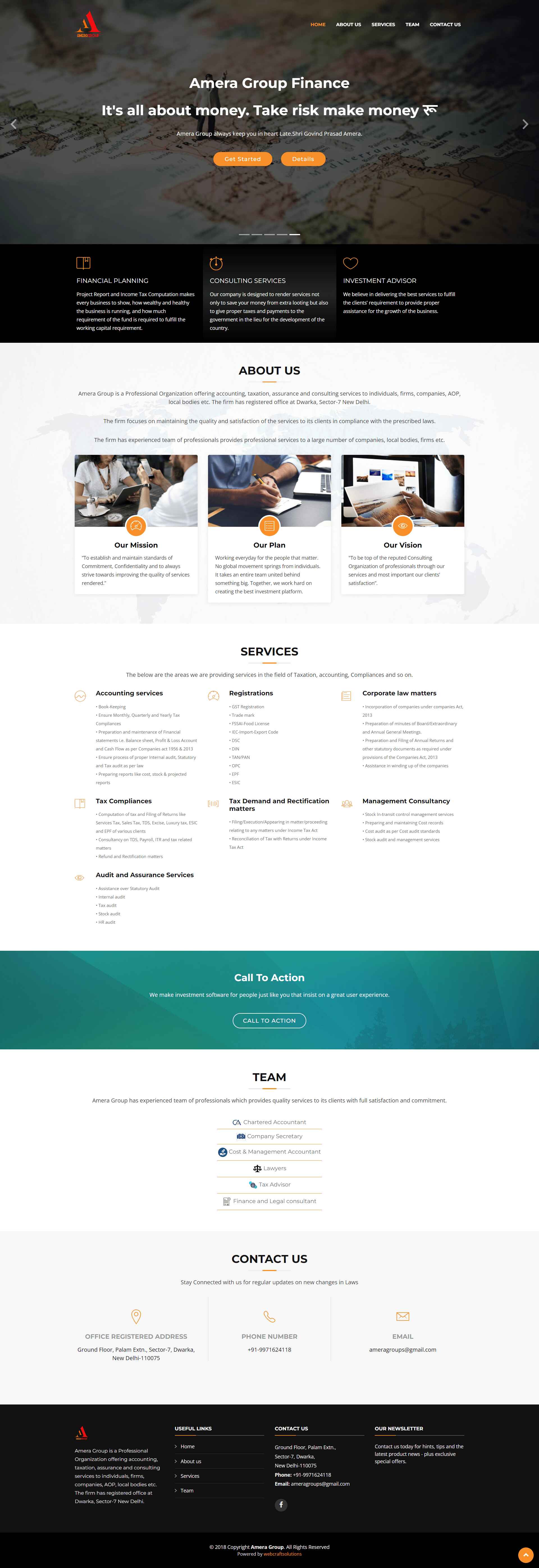 Web Service Company : amera
